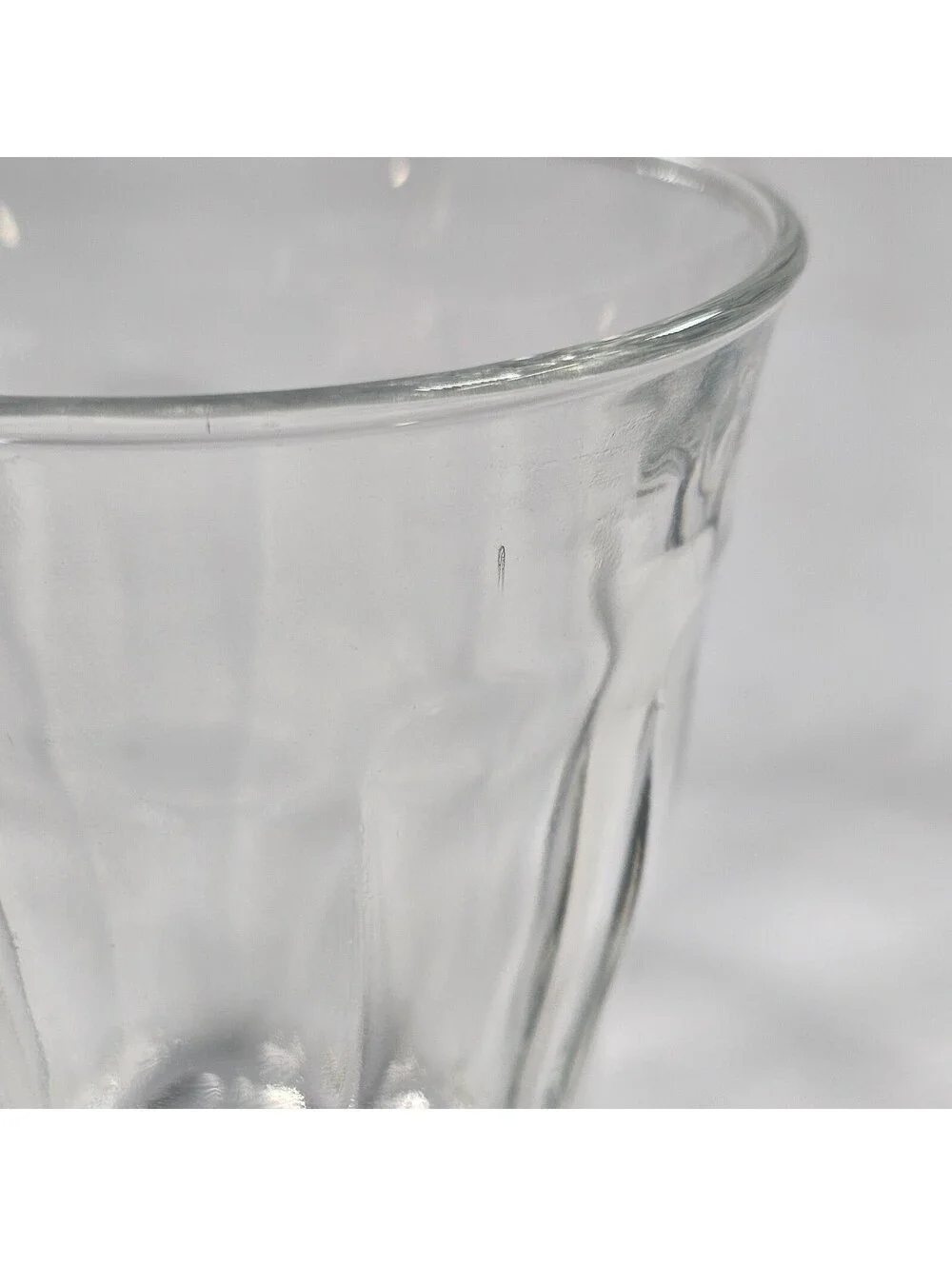 Duralex Picardie Clear Tempered Glass Tumblers Set of 2 Made in France 3.125oz
